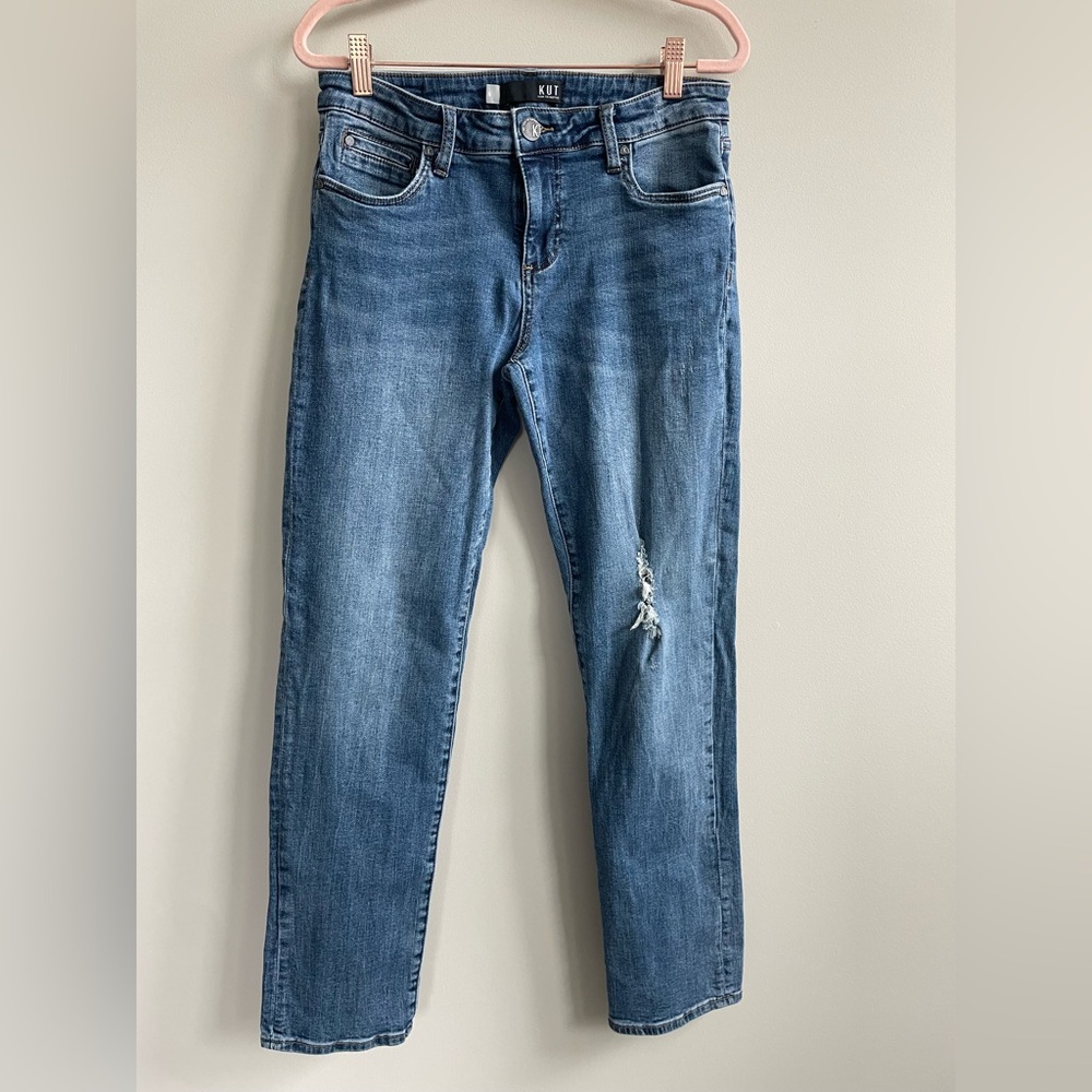 Kut From The Kloth Catherine Boyfriend Distressed Jeans